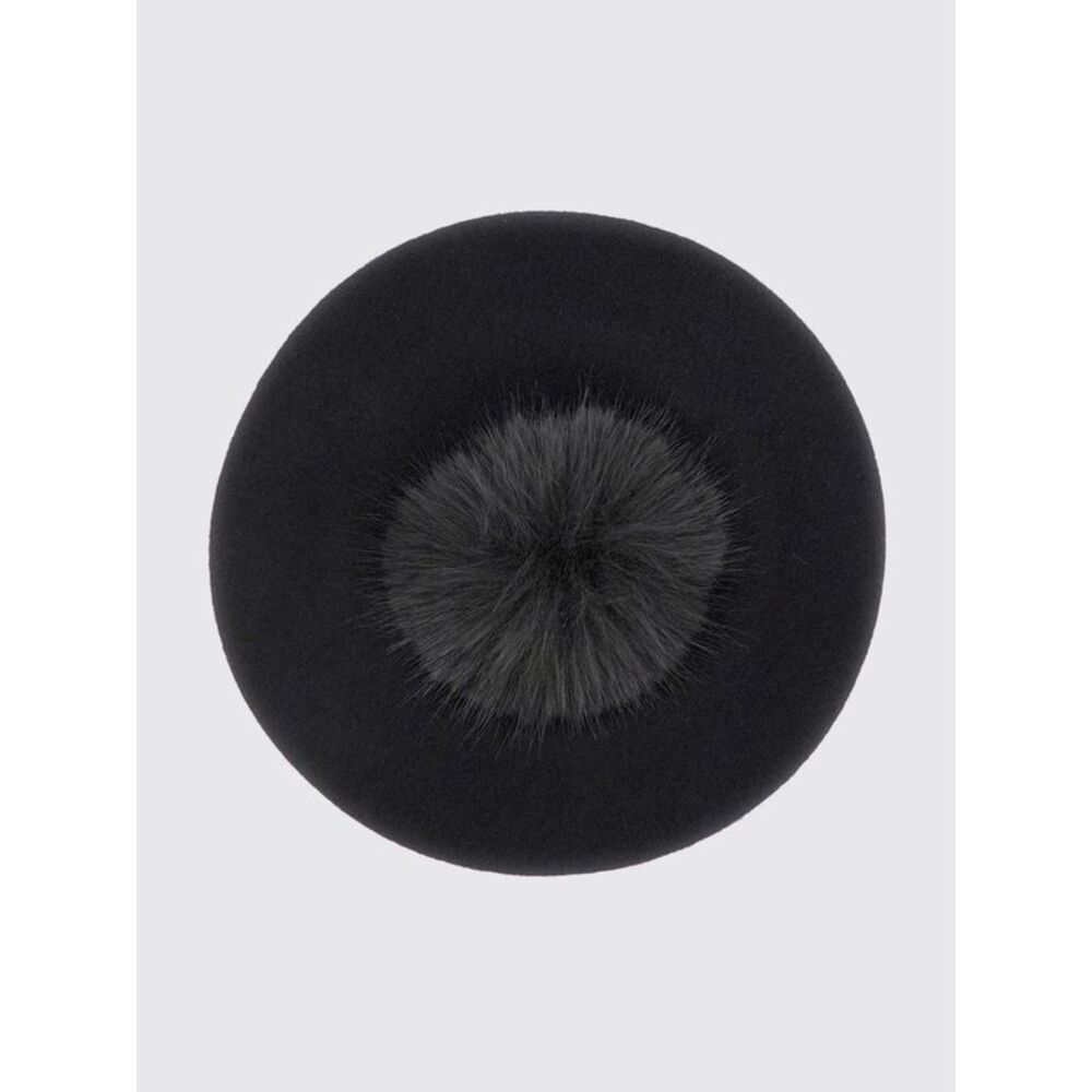 Borsalino Women Borsalino Wide-Brimmed Wool Felt Hat With Logo